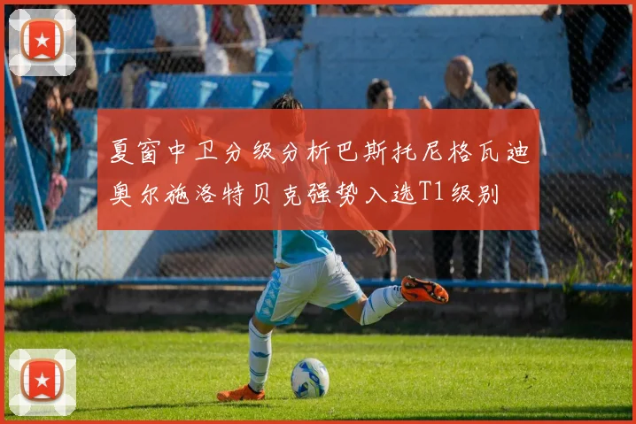夏窗中卫分级分析巴斯托尼格瓦迪奥尔施洛特贝克强势入选T1级别
